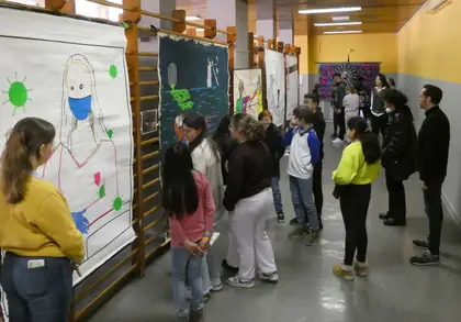 Tape Art Ausstellung